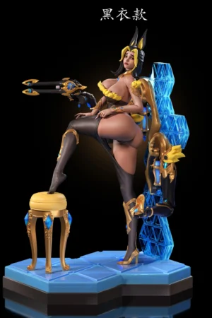 Alternative view of Overwatch D.Va 1/4 Scale Statue – Starry Moon Atelier