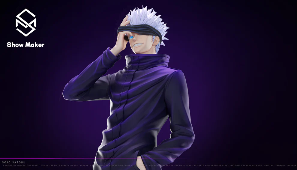 jujutsu Kaisen – Satoru Gojo 1/6 Scale Resin Statue – ShowMaker Studio - Image 2