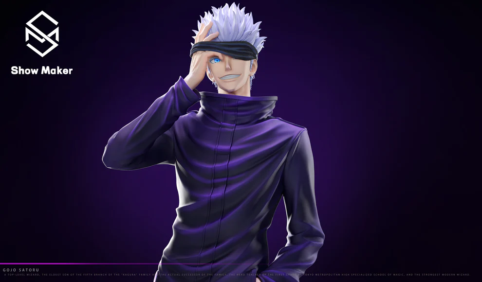 jujutsu Kaisen – Satoru Gojo 1/6 Scale Resin Statue – ShowMaker Studio - Image 3