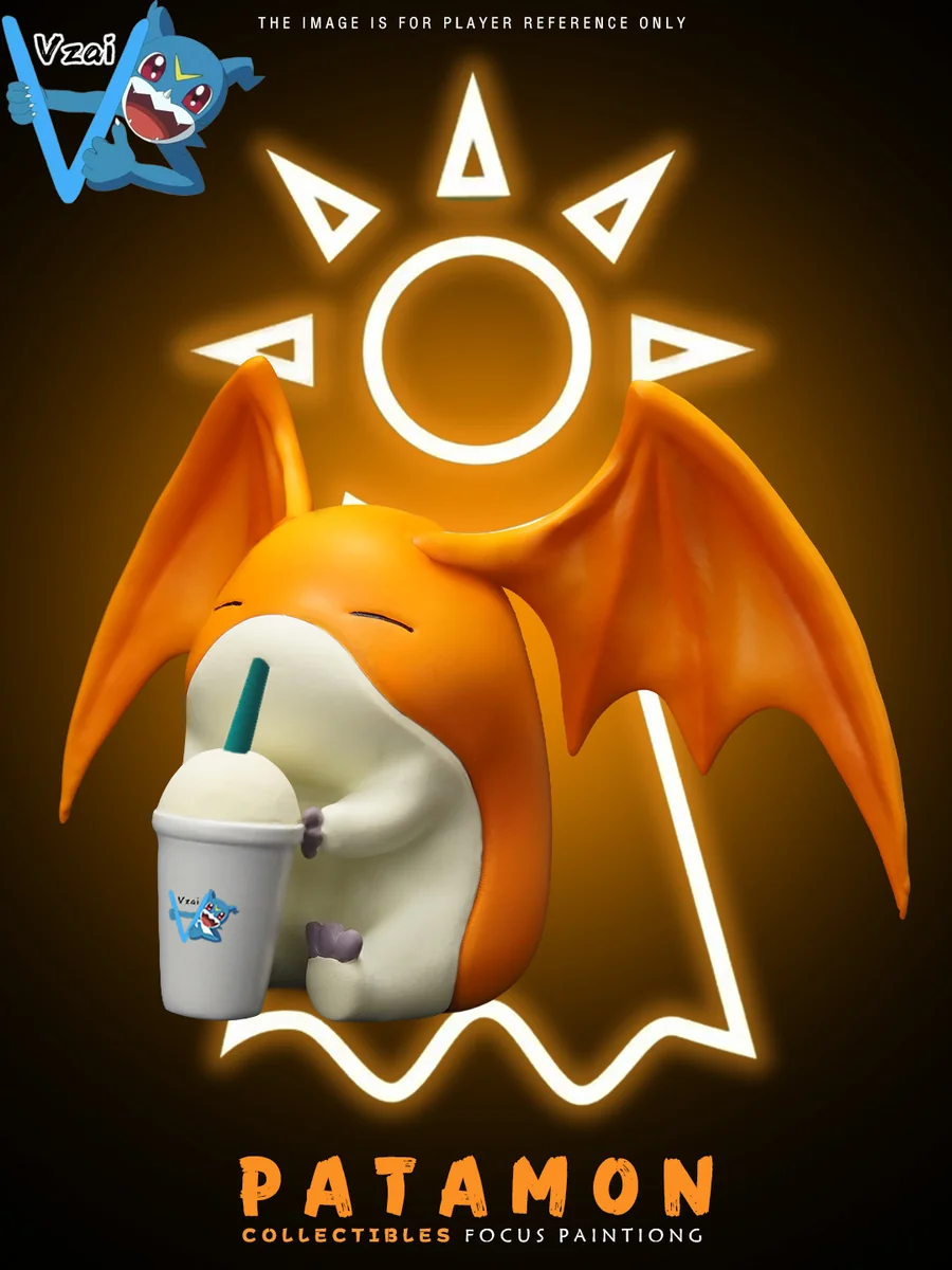 vzai Studio Digimon Patamon Tailmon Salamon Tokomon Nyaromon Poyomon