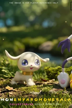 vzai Studio Digimon Patamon Tailmon Salamon Tokomon Nyaromon Poyomon