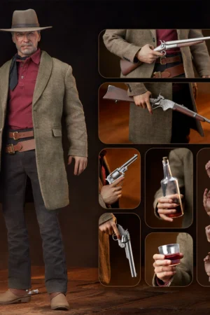 Sideshow Collectibles - Unforgiven William Munny 16 Scale Action Figure 100478 (Licensed)