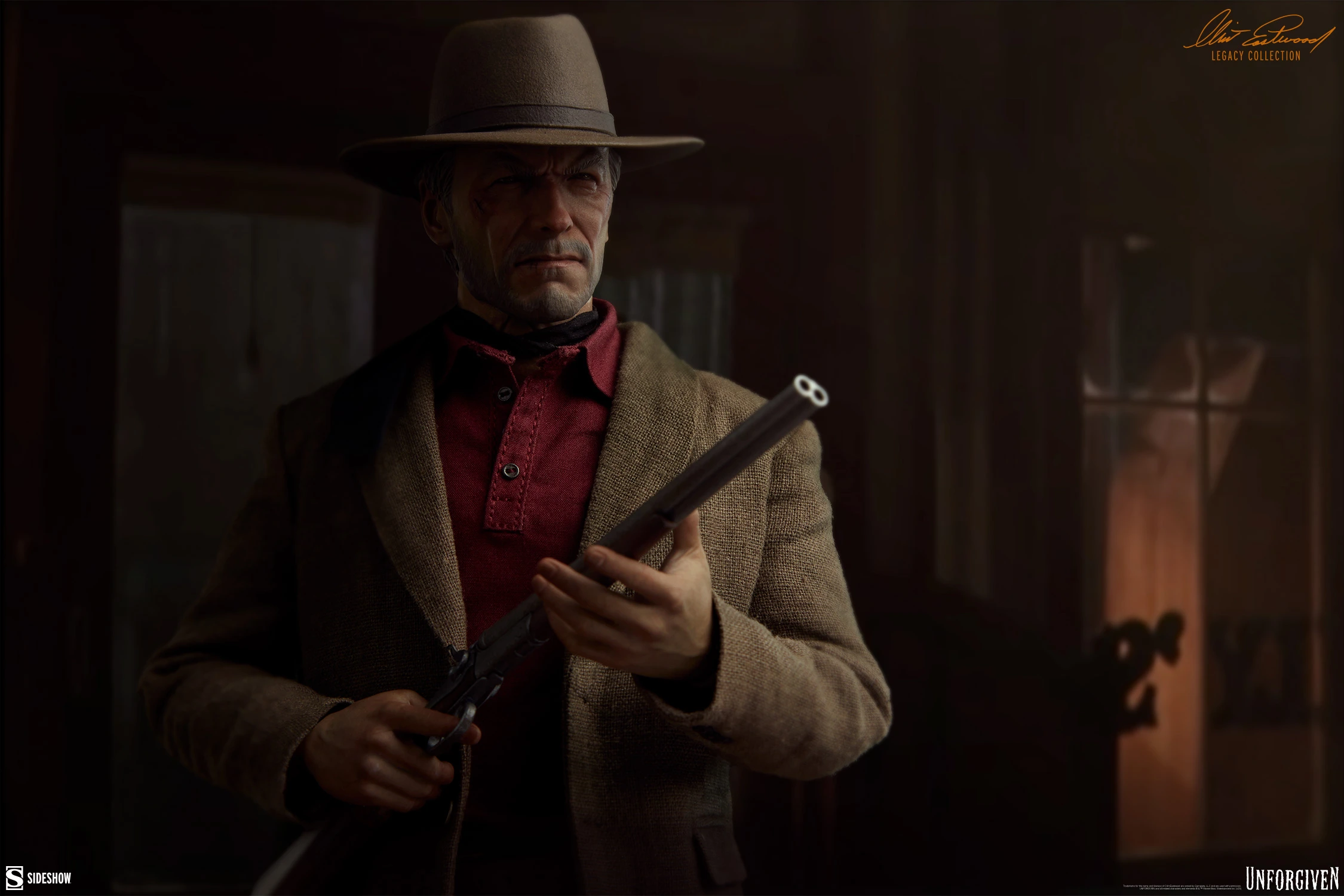 Sideshow Collectibles - Unforgiven William Munny 16 Scale Action Figure 100478 (Licensed)