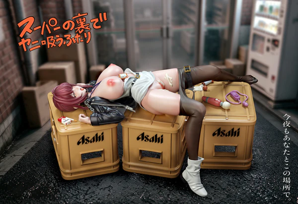 Murloc Studio – Tayama Resin Figure (1/6 Scale) | Smoking Behind the Supermarket with You