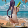 Crow Studio - Busujima Saeko Swimsuit 1/7 GK Statue