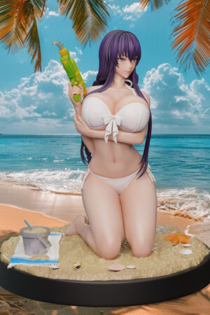 Crow Studio - Busujima Saeko Swimsuit 1/7 GK Statue
