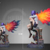 HERA Studio × Night Wing Studio – Touka Kirishima Tokyo Ghoul LED Resin Statue (1/6 & 1/4 Scale)