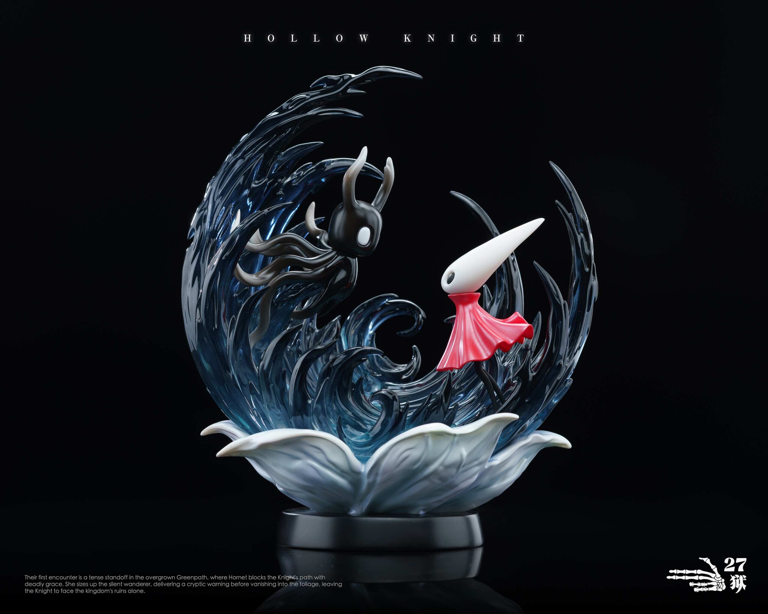 27abyss Studio Hollow Knigh Hornet & The Knight Statue