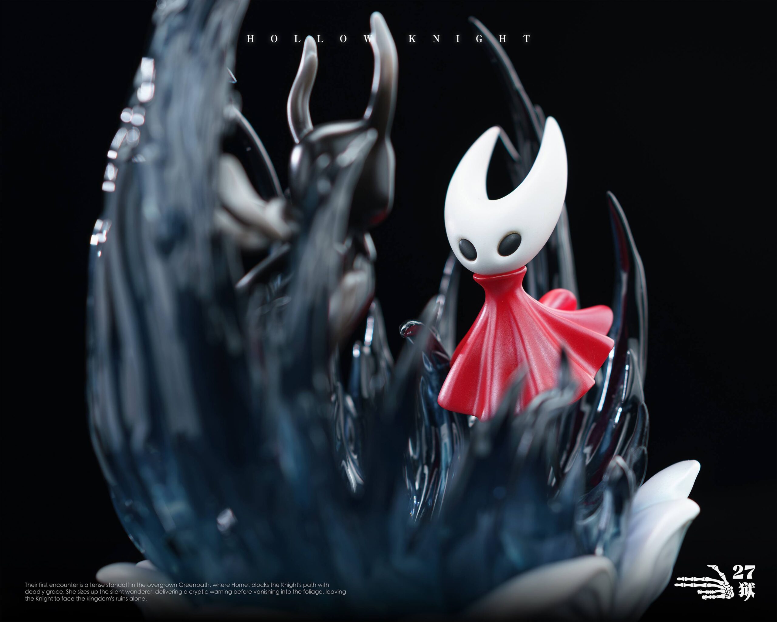 27abyss Studio Hollow Knigh Hornet & The Knight Statue