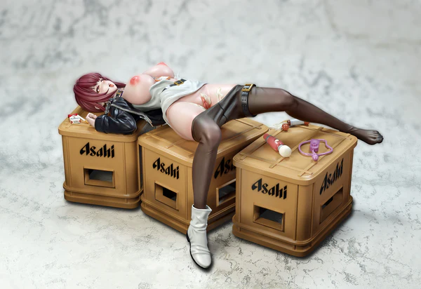 Murloc Studio – Tayama Resin Figure (1/6 Scale) | Smoking Behind the Supermarket with You