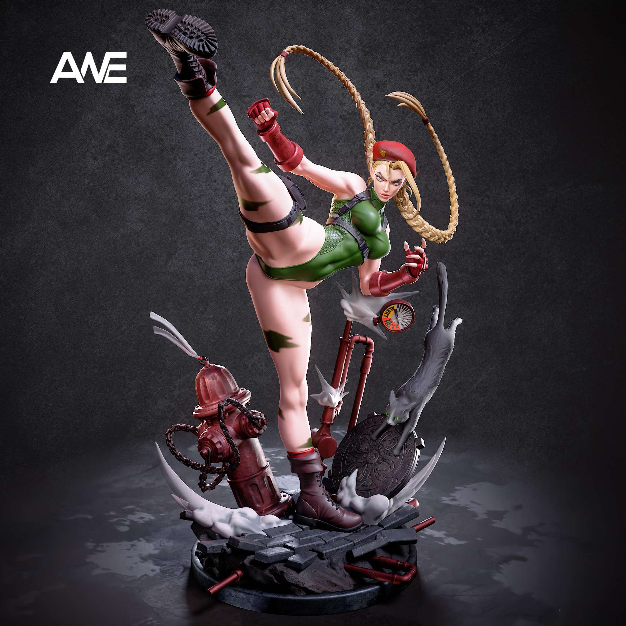 ANE Studio Street Fighter Cammy White Statue