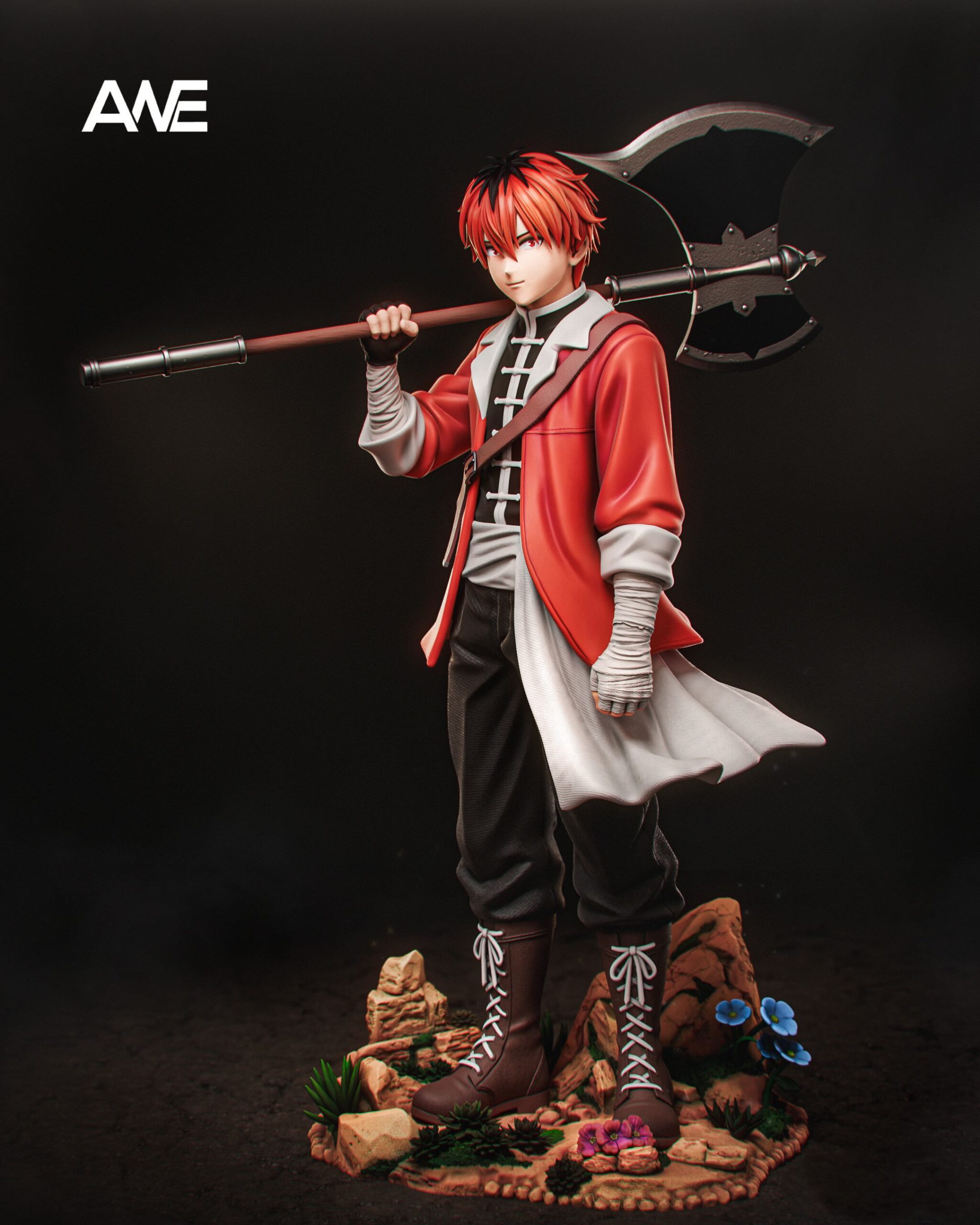 ANE Studio Frieren: Beyond Journey’s End Stark Statue