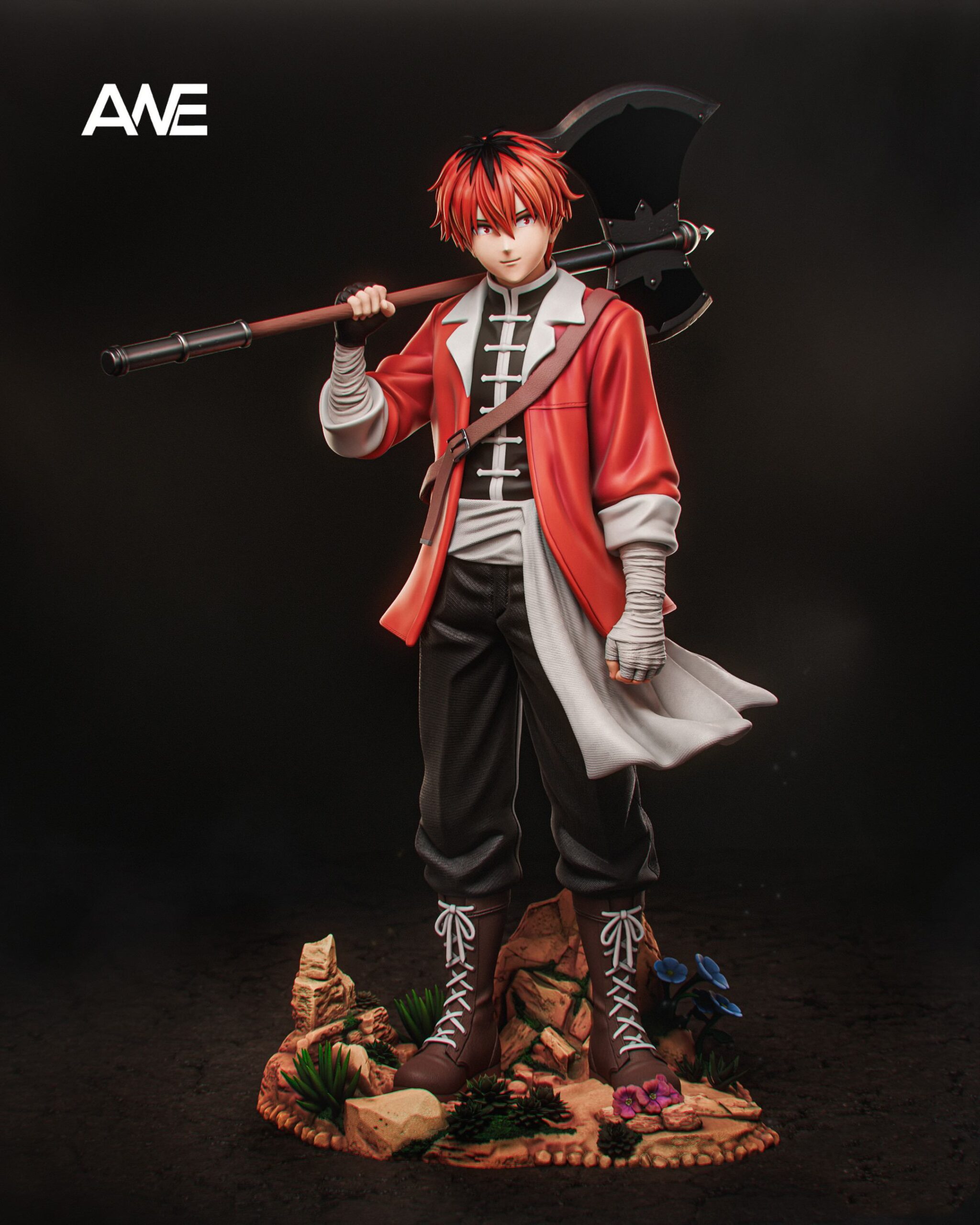 ANE Studio Frieren: Beyond Journey’s End Stark Statue