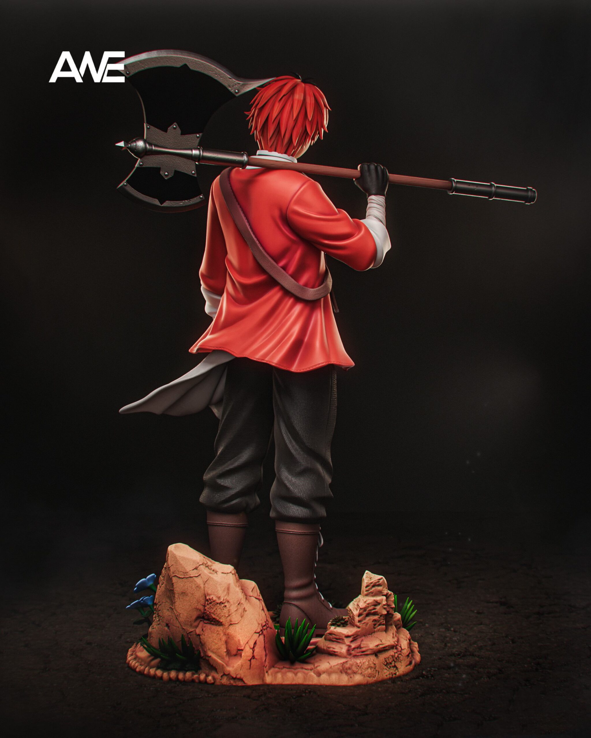 ANE Studio Frieren: Beyond Journey’s End Stark Statue