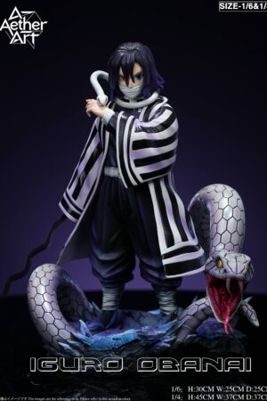 Aether Art Studio Demon Slayer Obanai Iguro Giyu Tomioka Statue
