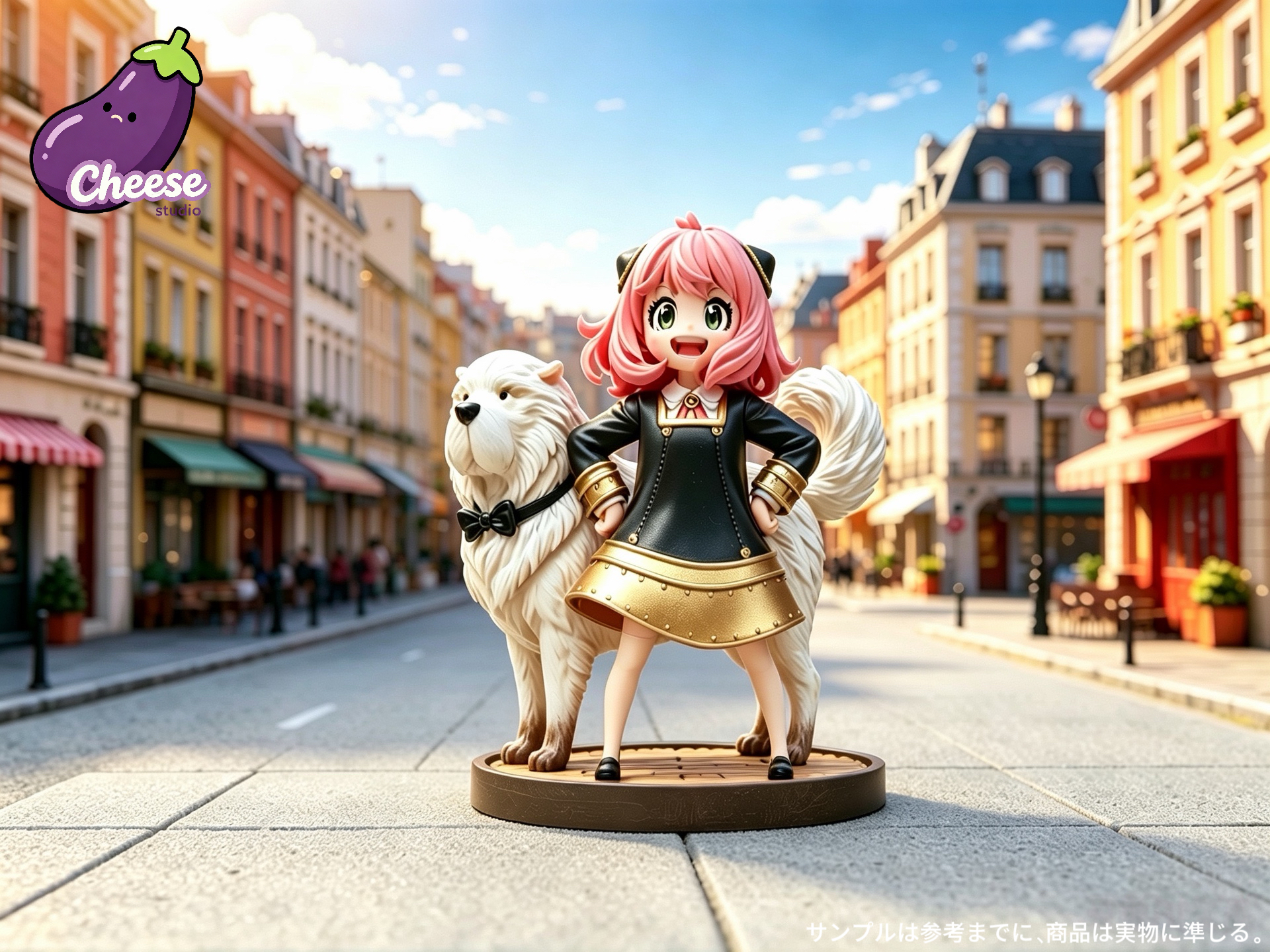 Anya's Daily Life Statue Cheese Studio
