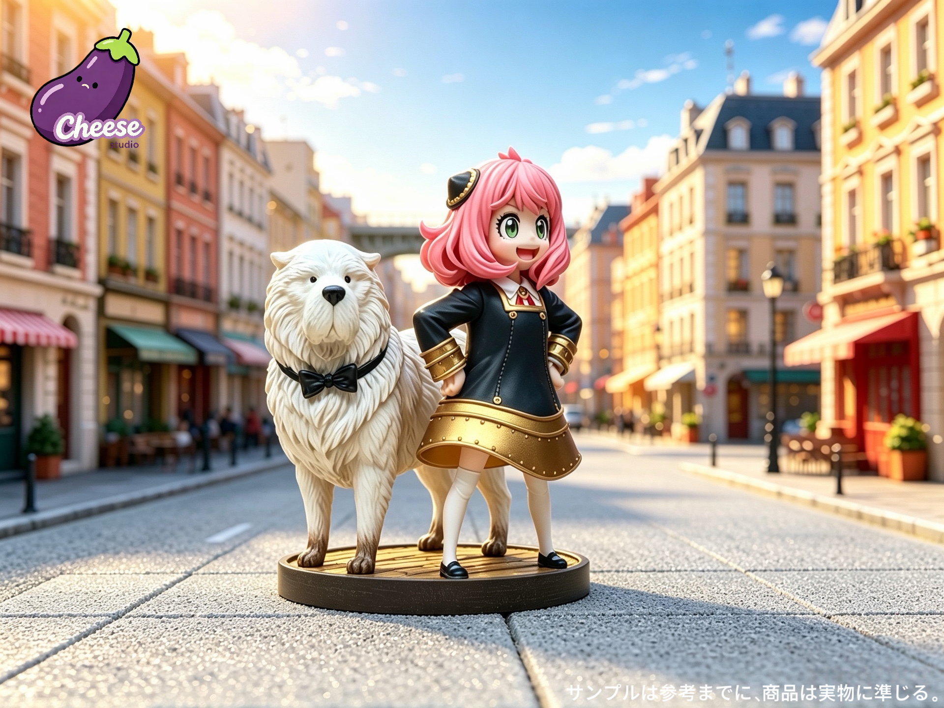 Anya's Daily Life Statue Cheese Studio