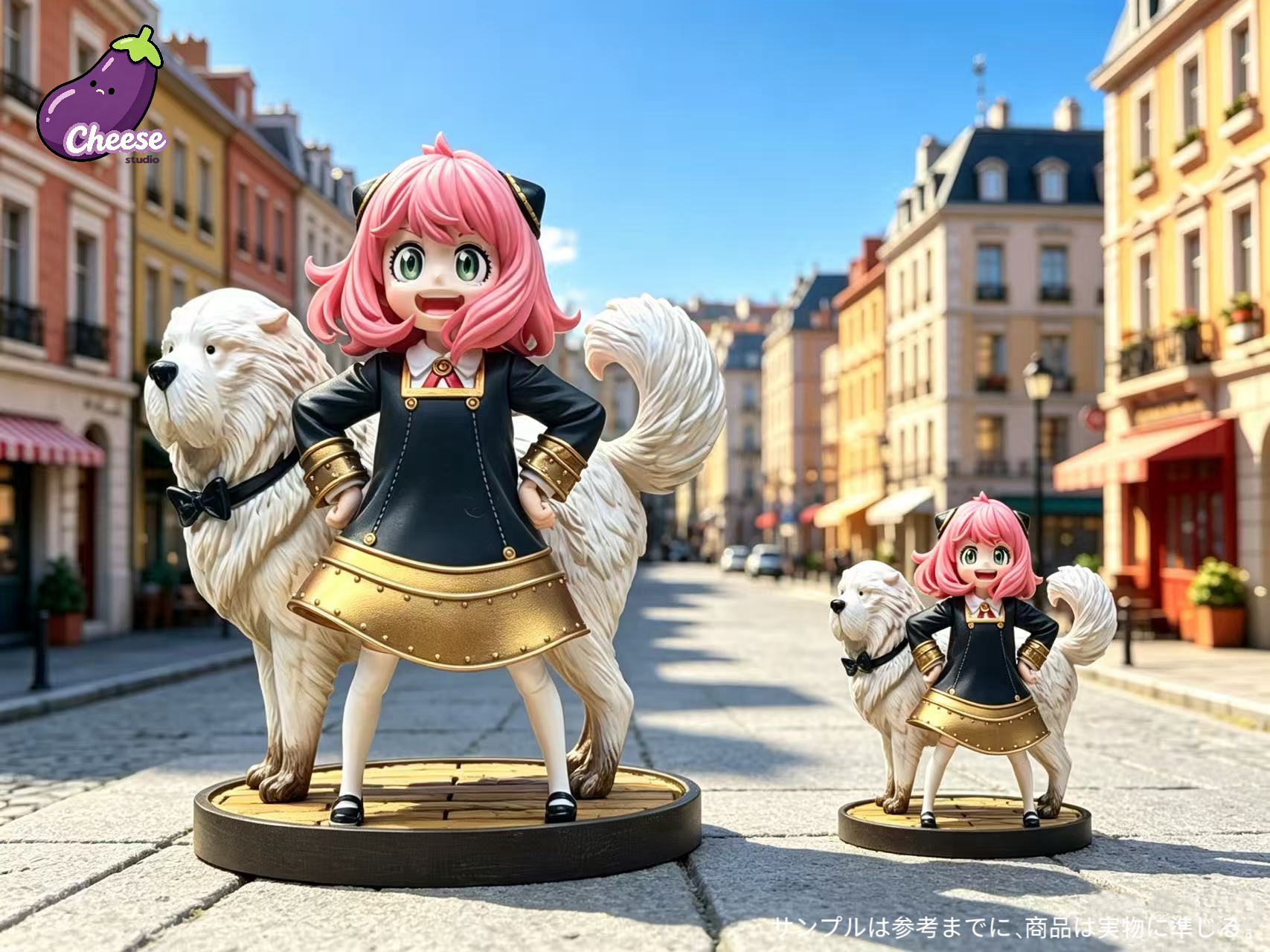 Anya's Daily Life Statue Cheese Studio