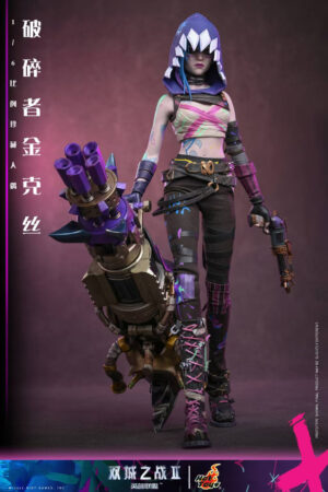 Alternative view of Arcane Season 2 -Jinx 1/6 Collectible TOPGK Figure – Hot Toys