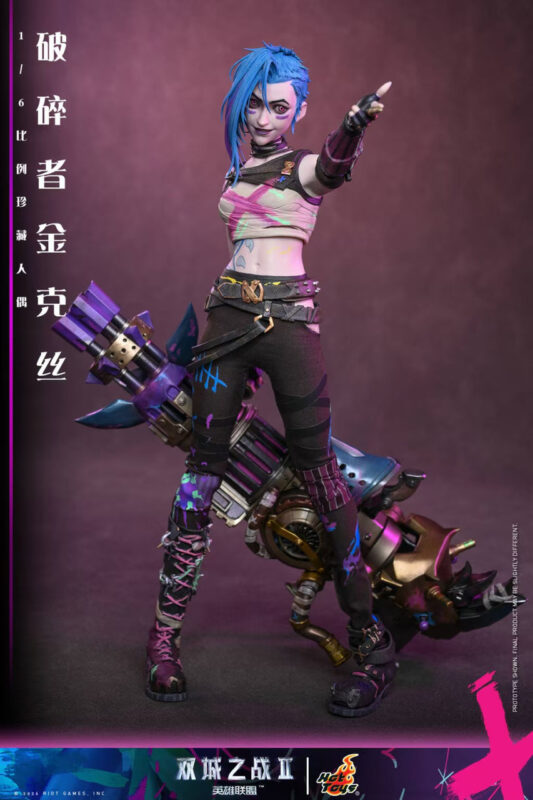Arcane Season 2 -Jinx 16 Collectible TOPGK Figure – Hot Toys