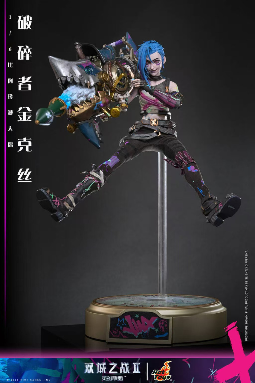 Arcane Season 2 -Jinx 1/6 Collectible TOPGK Figure – Hot Toys - Image 7