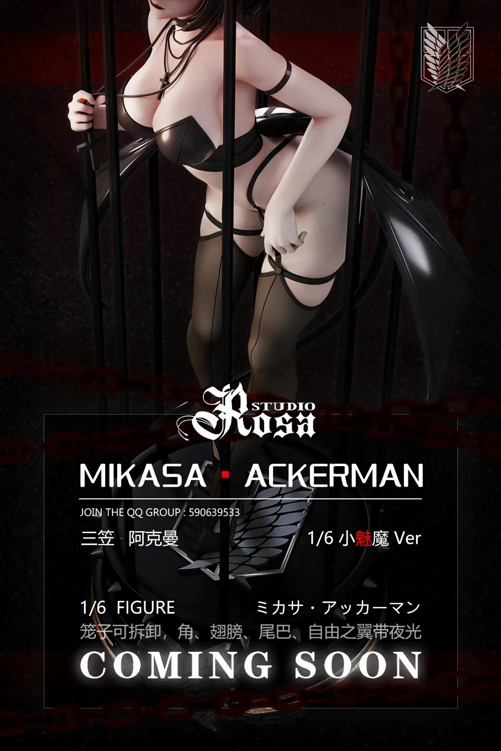 rosa studio Attack On Titan Mikasa Ackerman