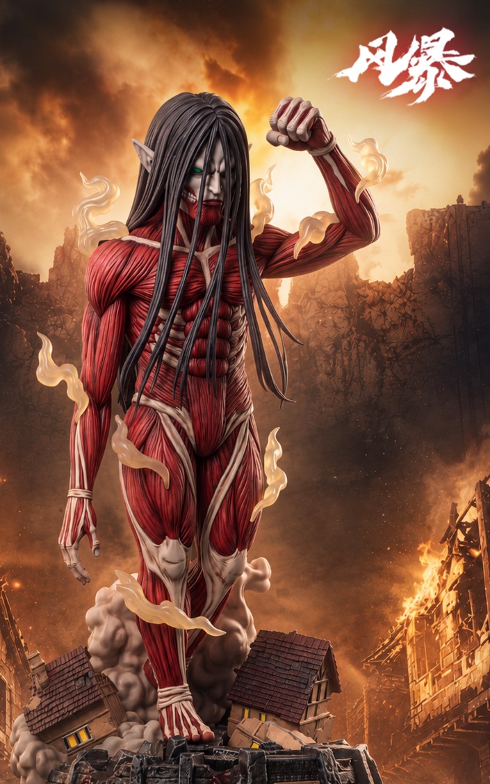 Attack on Titan Eren Yeager Scale Statue – Feng Bao Studio