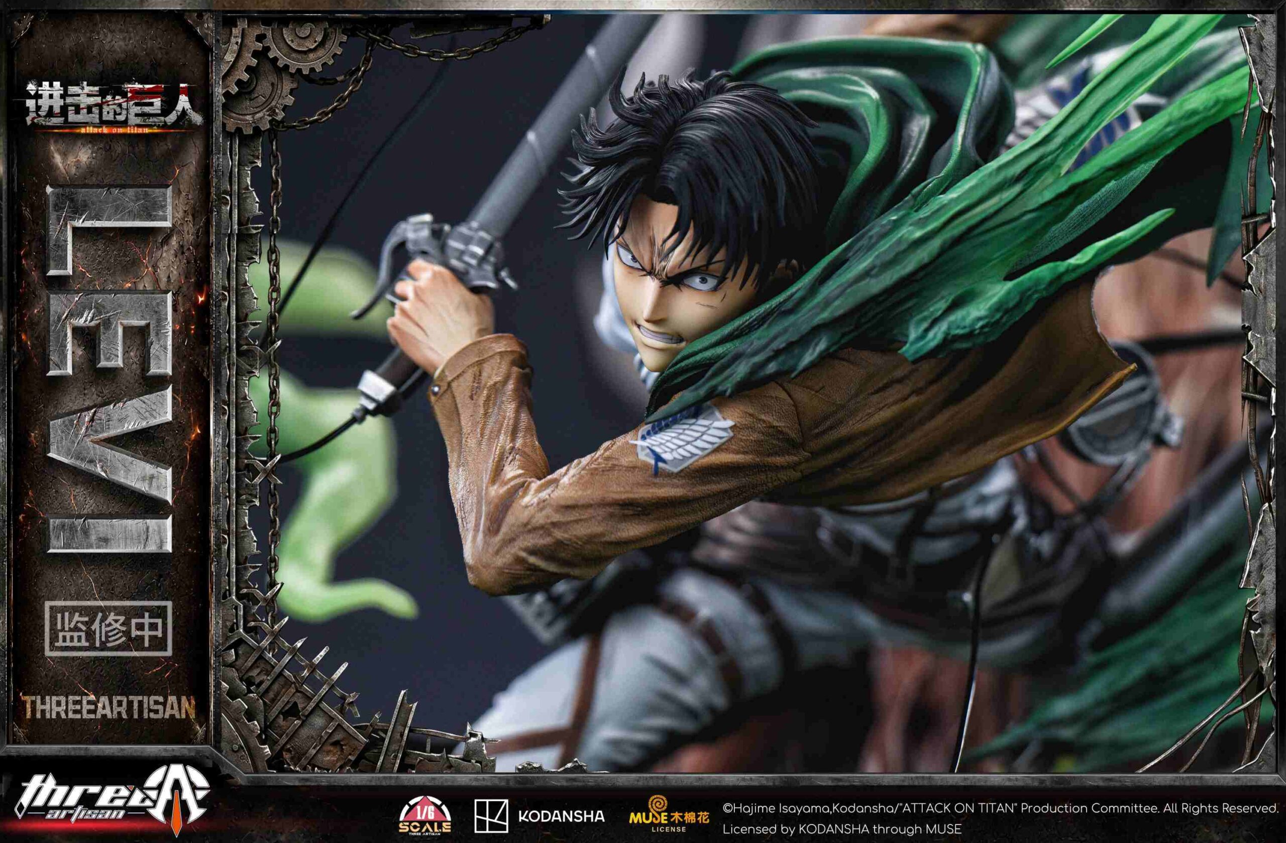 Attack on Titan Levi Ackerman ThreeArtisan Studio