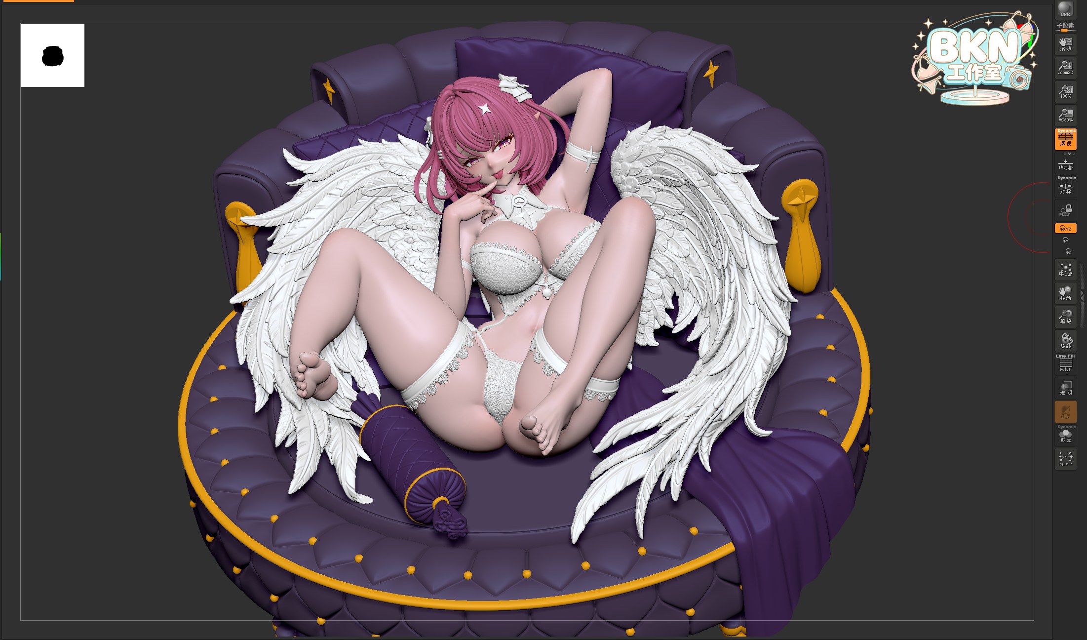 BKN Studio Zenless Zone Zero Ramie Statue