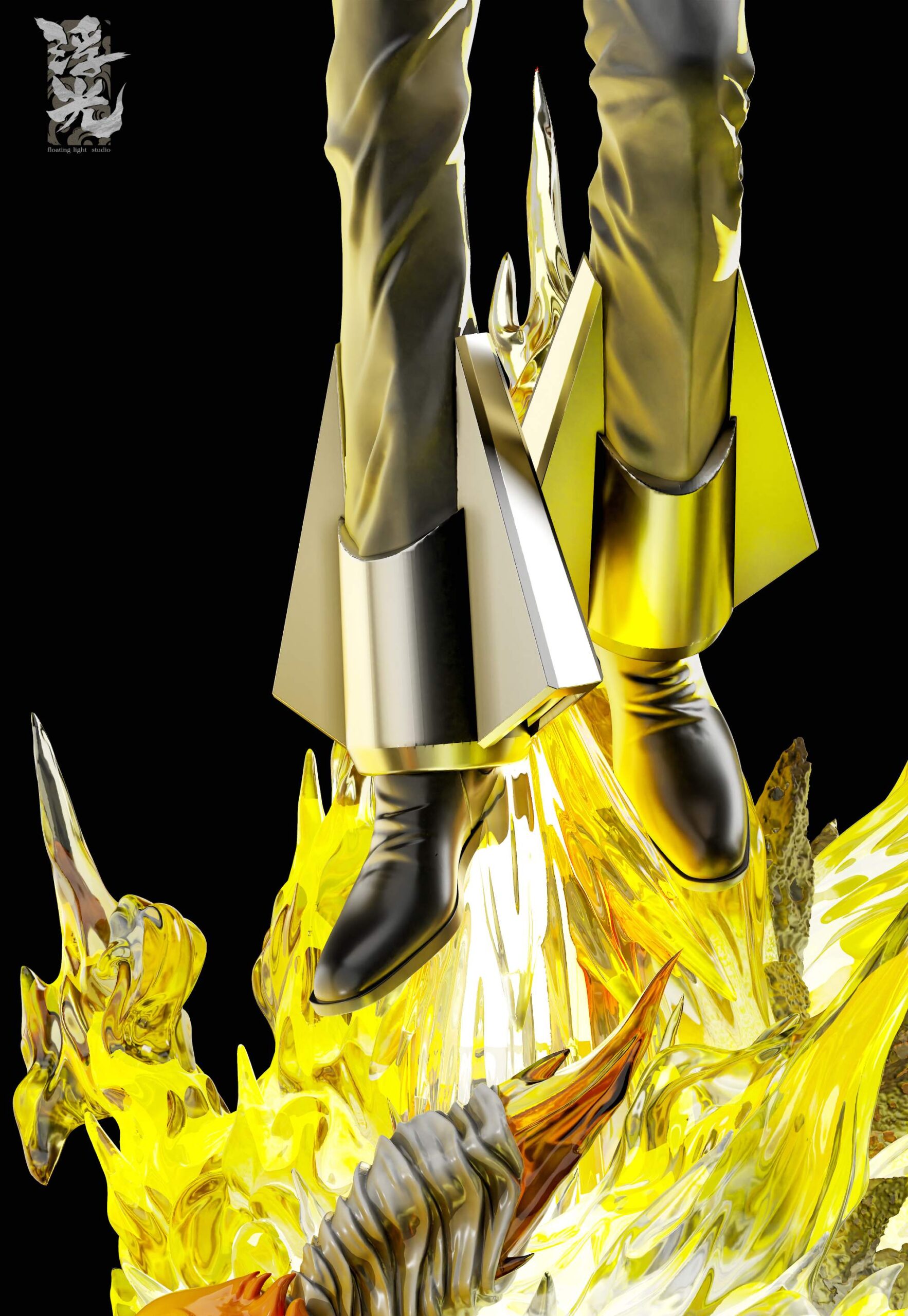 Bending Light Studio Katekyo Hitman Reborn! Sasagawa Ryohei Statue