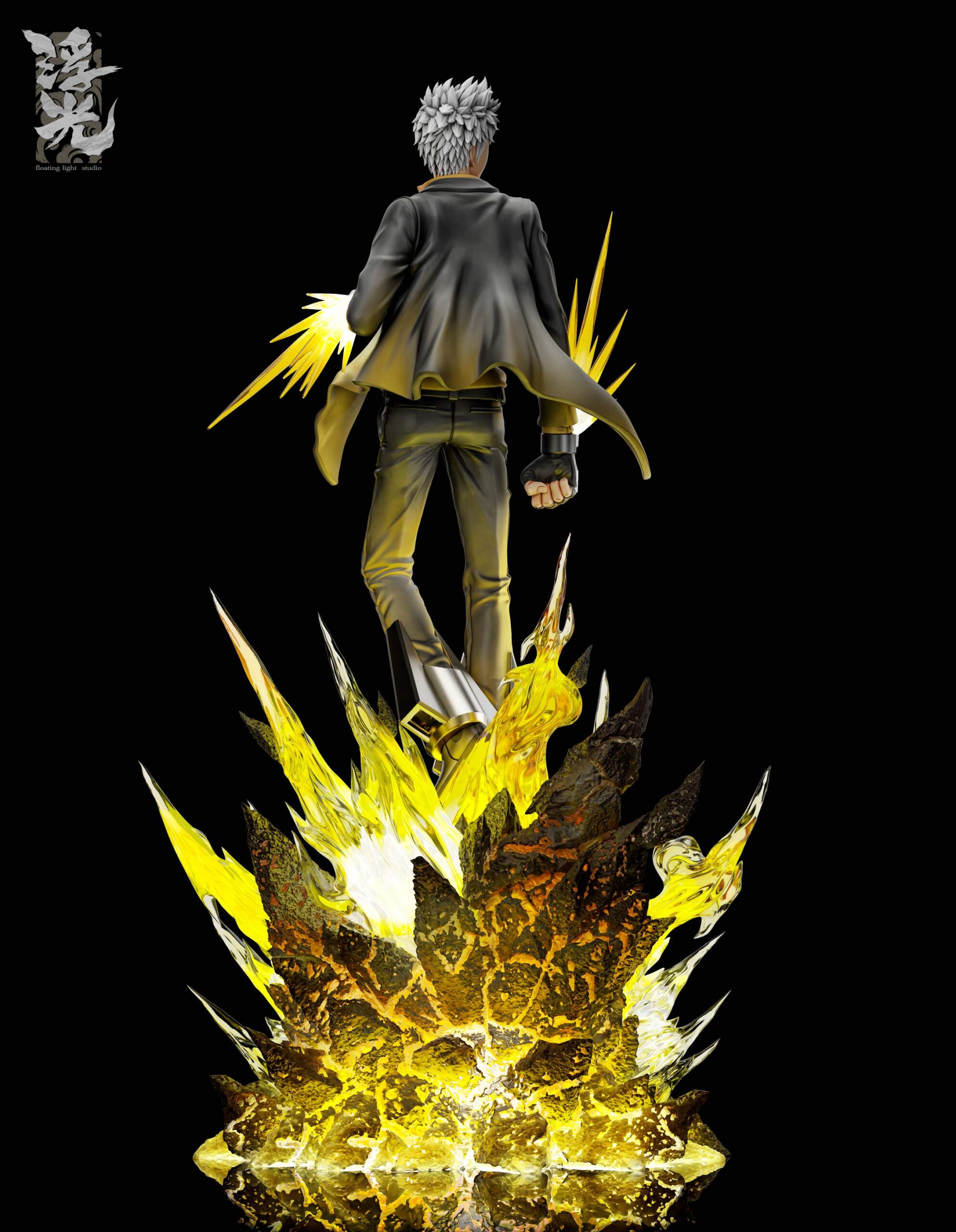 Bending Light Studio Katekyo Hitman Reborn! Sasagawa Ryohei Statue