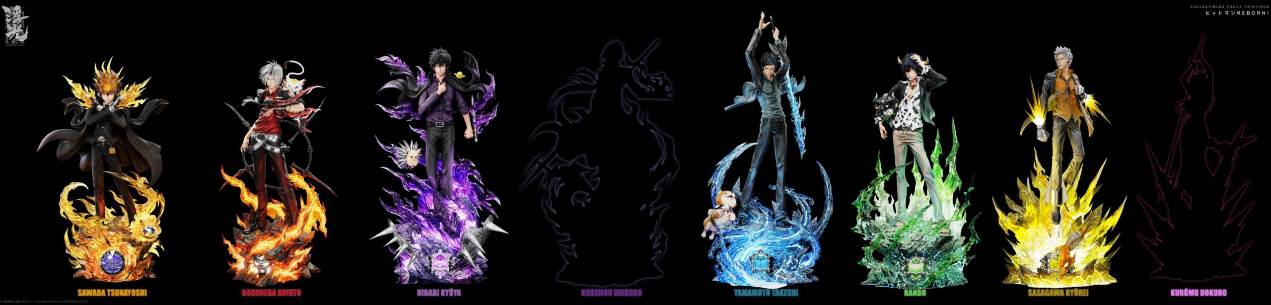 Bending Light Studio Katekyo Hitman Reborn! Sasagawa Ryohei Statue