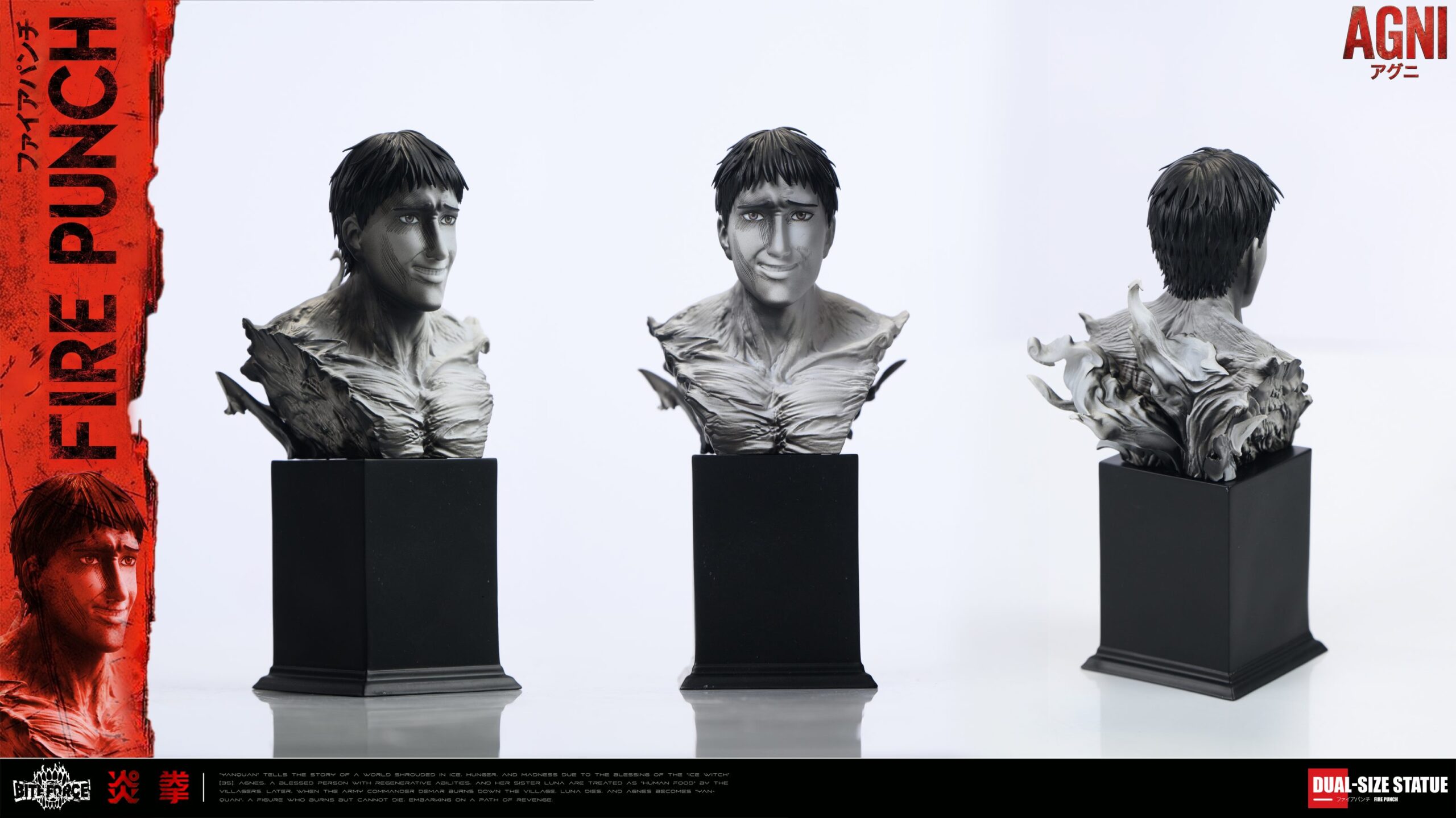 BiteForce Studio Fire Punch Agni Statue