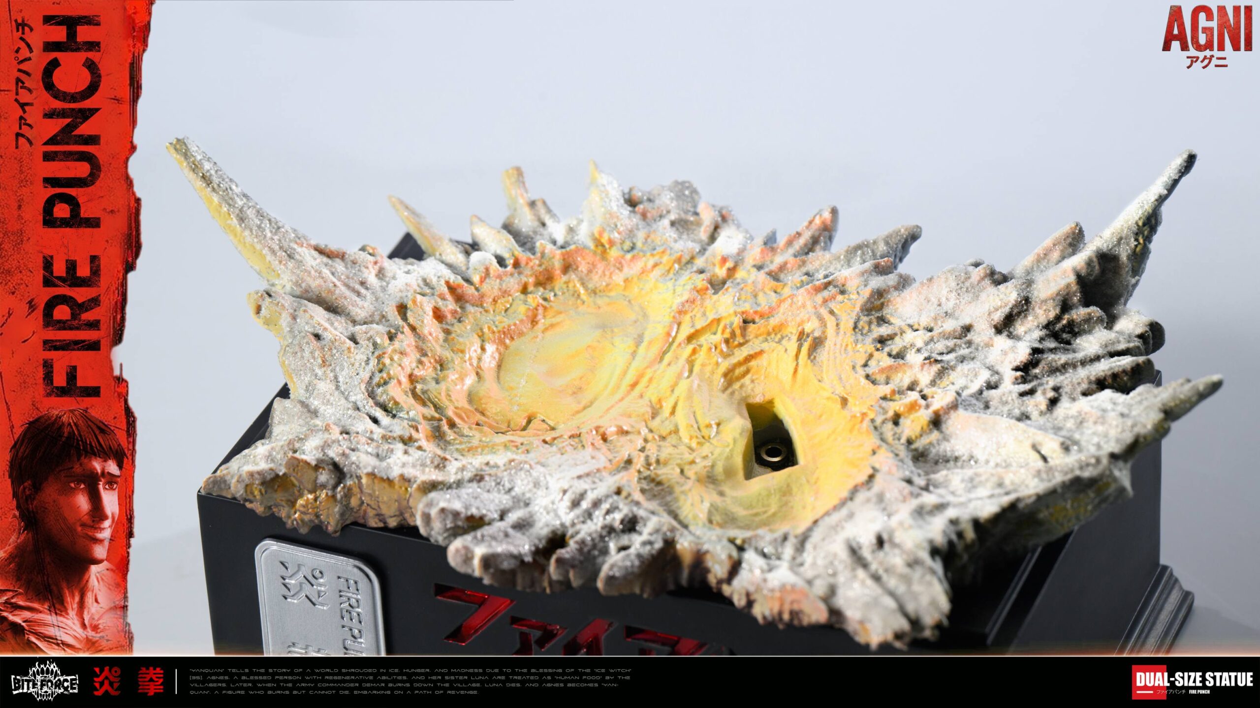 BiteForce Studio Fire Punch Agni Statue