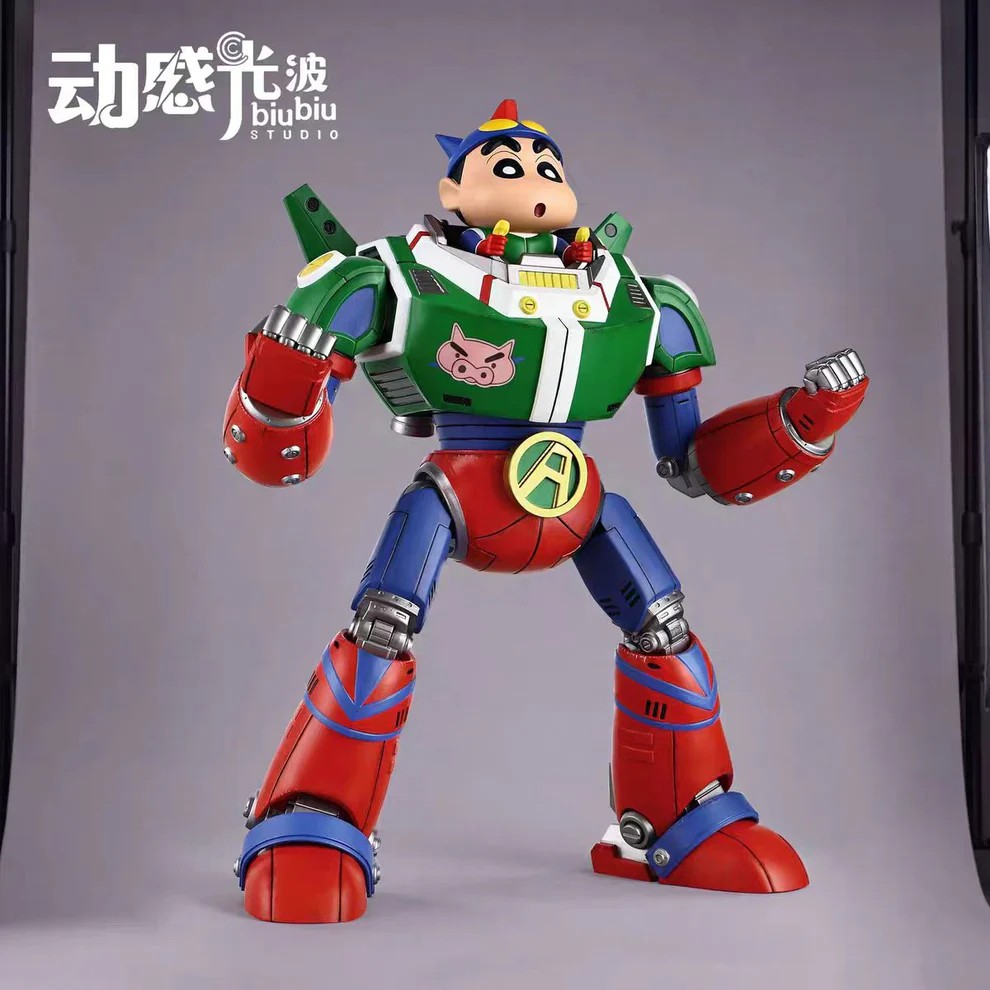 BiuBiu Studio Crayon Shin-chan Shinnosuke Nohara Statue