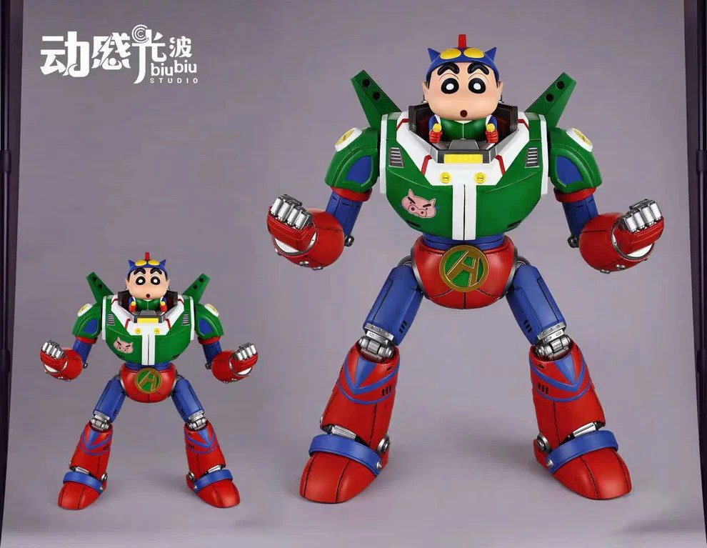 BiuBiu Studio Crayon Shin-chan Shinnosuke Nohara Statue