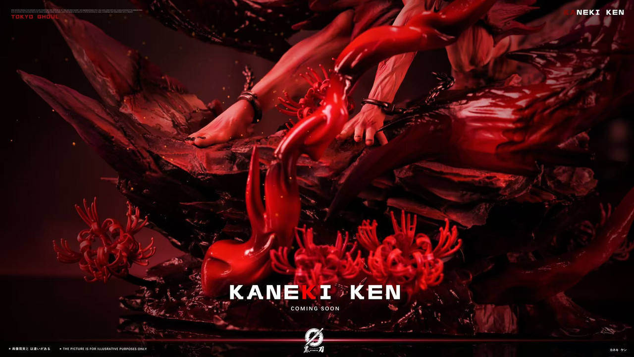 Black Blade Studio Tokyo Ghoul Ken Kaneki Statue