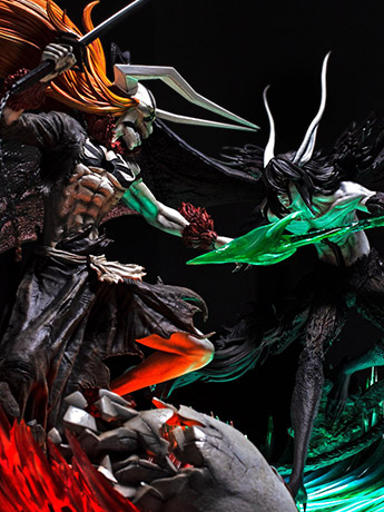 Figurama Collectors Bleach Vasto Lorde Ichigo vs Ulquiorra Cifer