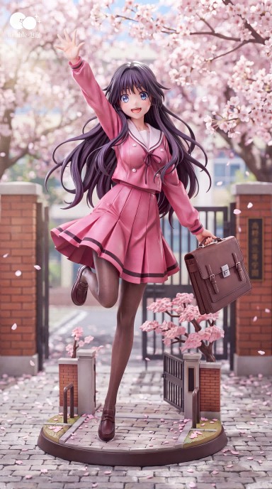 Bubble Studio The Fragrant Flower Blooms with Dignity Waguri Kaoruko Statue