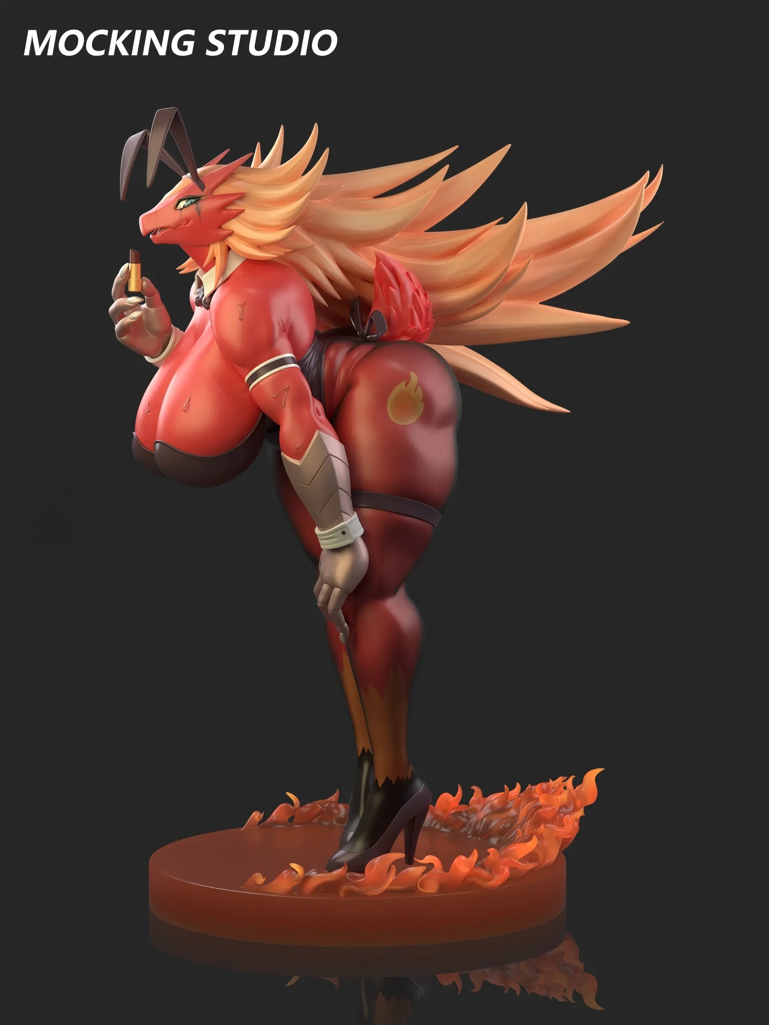 Zhu Yi Wan Jia Studio (Mocking Studio) Pokémon Blaziken