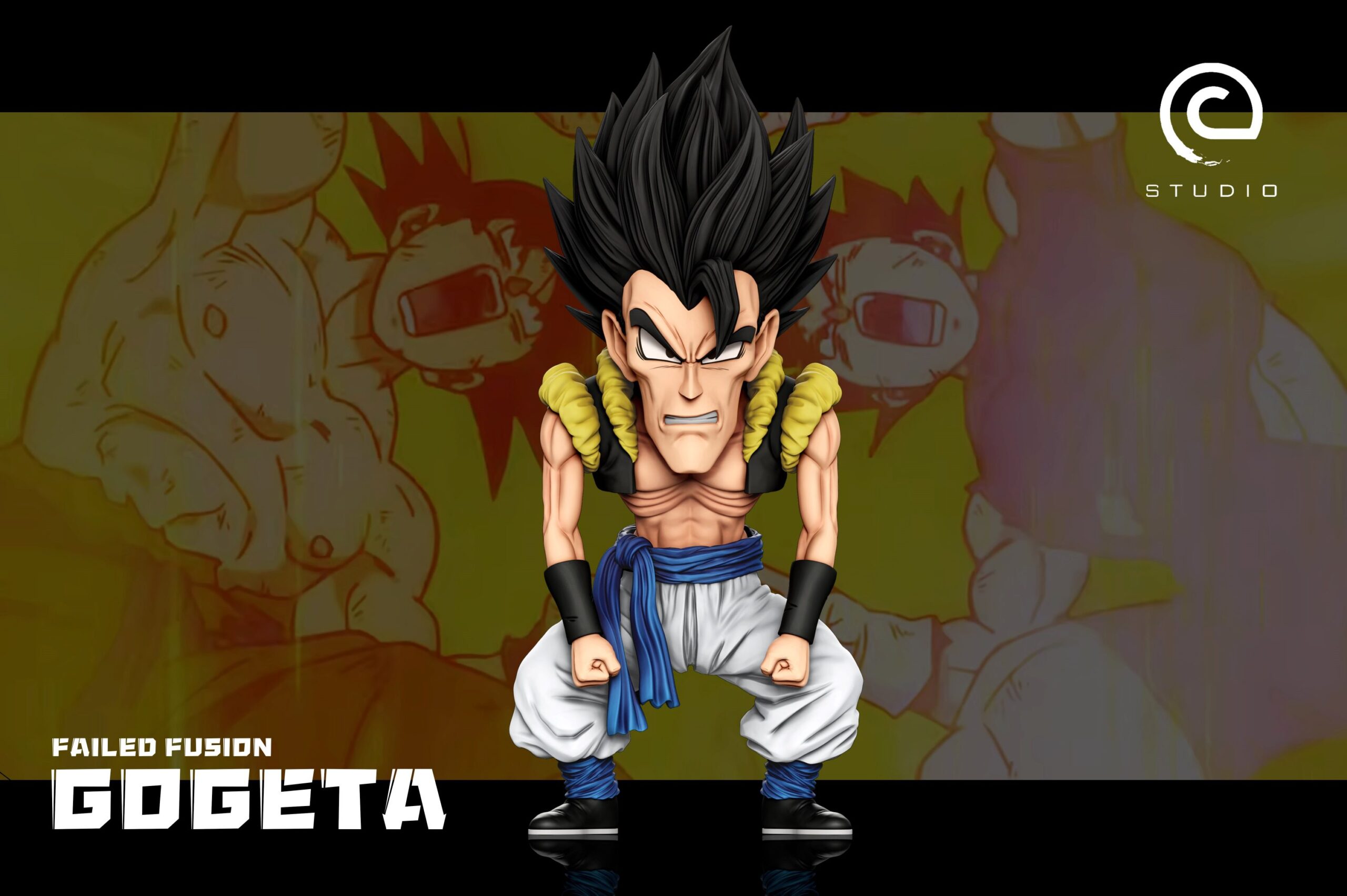 C-Studio – Dragon Ball Z Fat Gogeta & Skinny Gogeta Statue