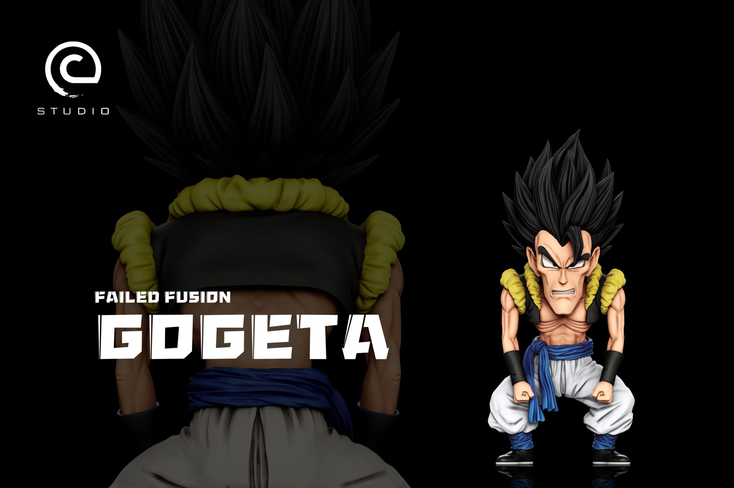C-Studio – Dragon Ball Z Fat Gogeta & Skinny Gogeta Statue