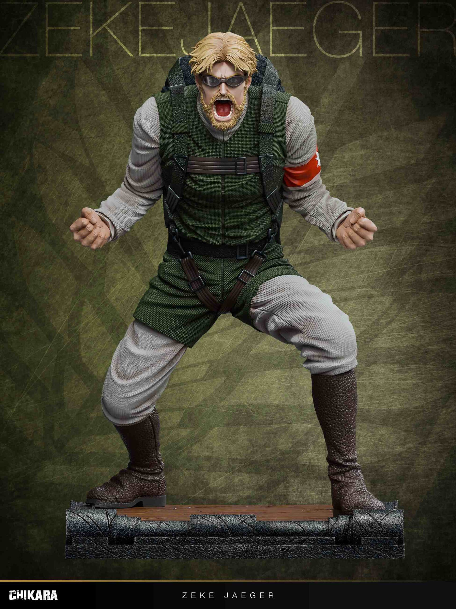 CHIKARA Studio – Attack On Titan Zeke Jaeger Statue