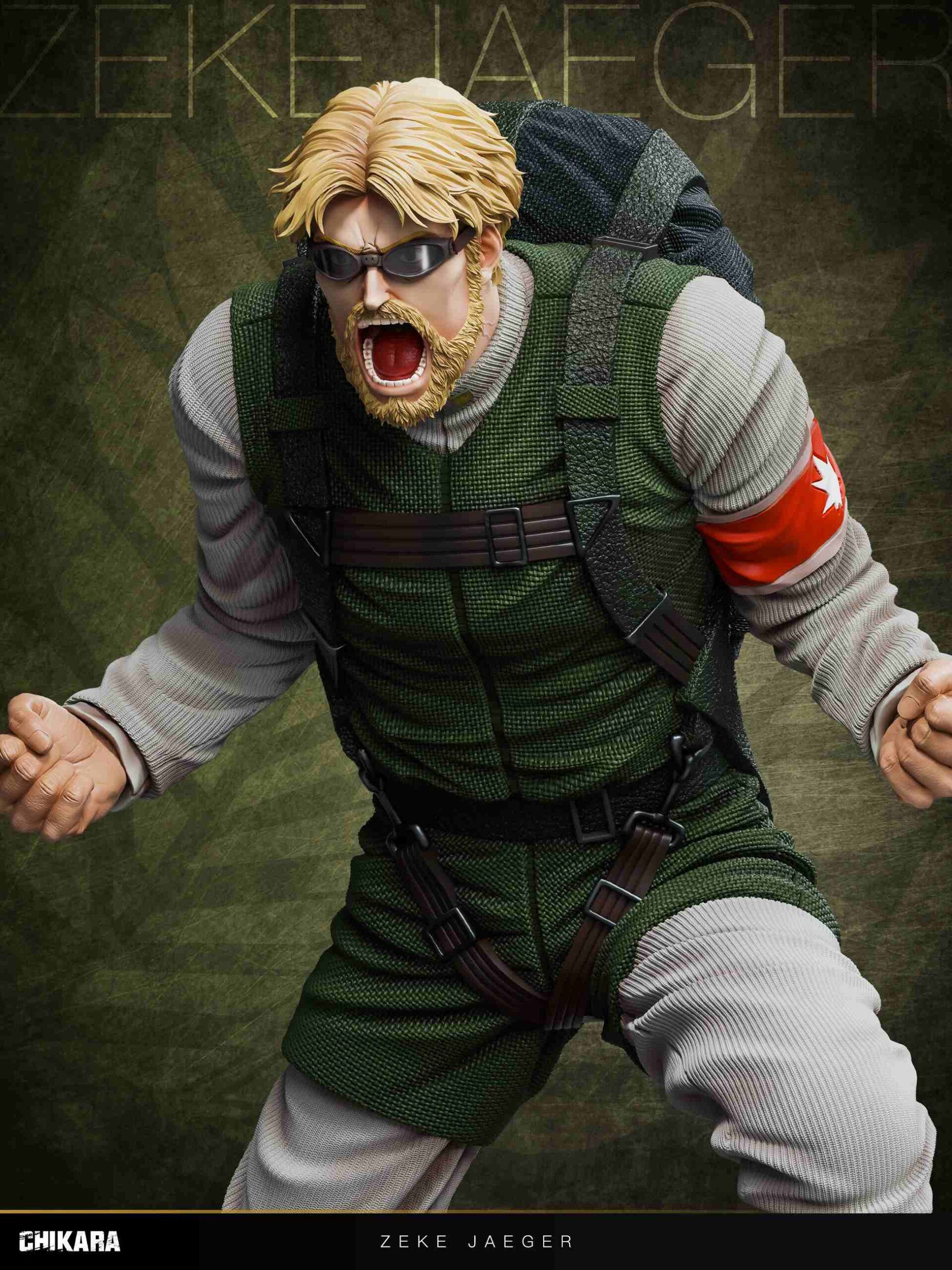 CHIKARA Studio – Attack On Titan Zeke Jaeger Statue