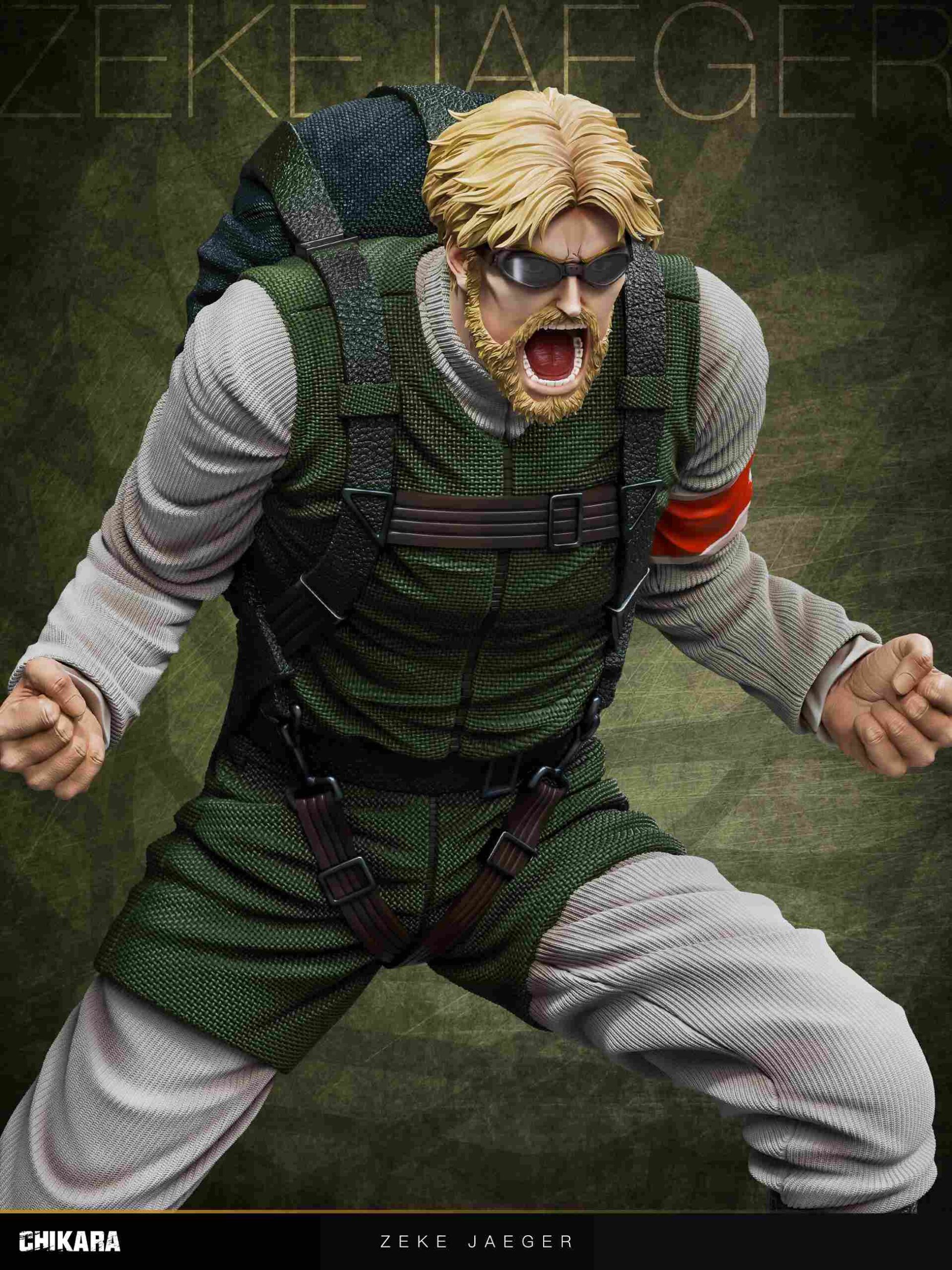 CHIKARA Studio – Attack On Titan Zeke Jaeger Statue