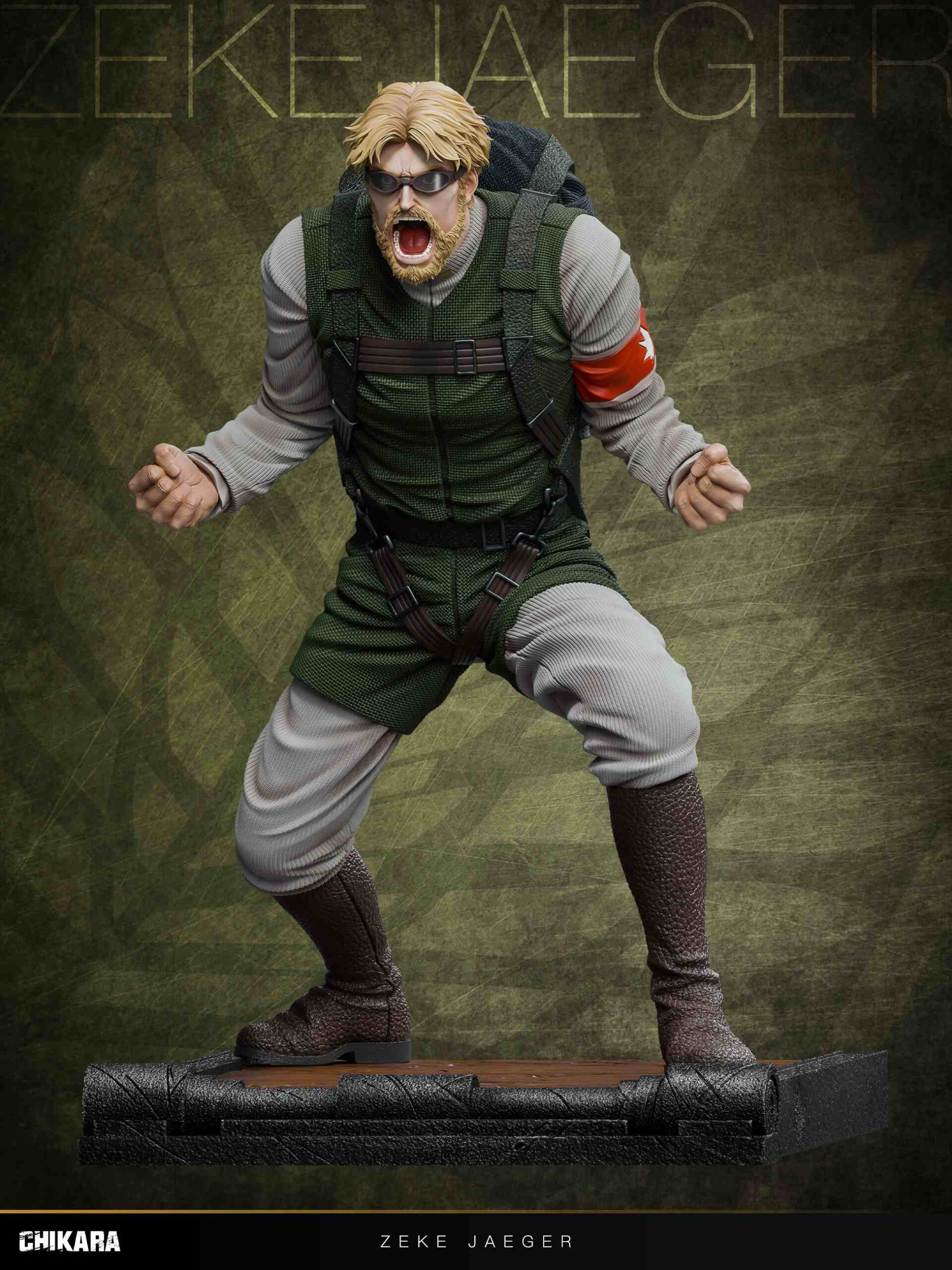 CHIKARA Studio – Attack On Titan Zeke Jaeger Statue