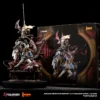 # Figurama Collectors Castlevania: Symphony of the Night Alucard & Richter 1/6 Scale Statue Celebrate one of the greatest action RPGs of all time with the **Castlevania: Symphony of the Night – Alucard & Richter 1/6 Scale Statue** from **Figurama Collectors**. This museum-quality collectible recreates the legendary confrontation between **Alucard** and **Richter Belmont**, combining breathtaking sculpting, premium materials, and dramatic storytelling in an impressive centerpiece worthy of the iconic Castlevania franchise. Standing over **90cm tall**, this massive limited-edition statue is designed for serious collectors seeking the ultimate Castlevania display piece. --- # 📦 Product Information * **Studio:** Figurama Collectors * **Product Name:** Castlevania: Symphony of the Night – Alucard & Richter * **Product IP:** Castlevania * **Characters:** Alucard & Richter Belmont * **Product Type:** Premium Polystone Statue * **Scale:** 1/6 * **Materials:** Polystone, PVC, Metal Diecast * **Estimated Size:** Approx. H91 × W51 × D45 cm * **Limited Edition:** 850 Pieces Worldwide * **Estimated Shipping:** Q2 2026 *(based on the provided information)* --- # 🎁 Package Contents * Alucard & Richter Main Statue ×1 * Premium Display Base ×1 * Exclusive A3 Art Print ×1 * Certificate of Authenticity ×1 --- # ✨ Product Features * Officially inspired by **Castlevania: Symphony of the Night**. * Massive 1/6 scale display exceeding 90cm in height. * Crafted from premium Polystone with PVC and Metal Diecast components. * Features both Alucard and Richter Belmont in a dramatic battle composition. * Includes an exclusive A3 collectible art print and numbered certificate. * Limited worldwide production of only **850 pieces**. --- # 🎨 Design Highlights ## 🦇 The Ultimate Symphony of the Night Showdown Few moments in gaming history are as memorable as the clash between **Alucard**, the son of Dracula, and **Richter Belmont**, the legendary vampire hunter. Figurama recreates this iconic encounter with remarkable attention to detail, capturing: * Alucard's elegant yet intimidating presence. * Richter's fearless combat stance. * Dynamic movement throughout the composition. * A cinematic battle frozen in time. Every angle tells part of the story, making the statue feel like a scene lifted directly from the classic game. --- ## ⚔️ Masterpiece-Level Sculpting This premium collectible showcases Figurama's renowned craftsmanship through: * Highly detailed character likenesses. * Intricate costume and armor textures. * Flowing capes and dynamic fabric movement. * Finely sculpted weapons and accessories. * Rich environmental elements integrated into the display base. The use of **Polystone, PVC, and Metal Diecast** enhances both realism and structural quality. --- ## 🏰 A Grand Display Piece Standing **91cm tall**, this is far more than a standard collectible—it is a true centerpiece. The large-scale composition delivers: * Exceptional visual impact. * Museum-quality presentation. * Rich storytelling through environmental design. * A premium display worthy of the Castlevania legacy. Whether displayed in a dedicated collection room or as the highlight of a gaming display, it commands immediate attention. --- # ⭐ Why You'll Love It The **Figurama Collectors Castlevania: Symphony of the Night – Alucard & Richter 1/6 Scale Statue** is one of the most ambitious Castlevania collectibles ever produced. With its monumental size, premium materials, cinematic composition, exclusive collector bonuses, and worldwide limitation of only **850 pieces**, this statue is a dream collectible for **Castlevania fans, Symphony of the Night enthusiasts, and high-end statue collectors** seeking a museum-quality masterpiece.