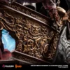# Figurama Collectors Castlevania: Symphony of the Night Alucard & Richter 1/6 Scale Statue Celebrate one of the greatest action RPGs of all time with the **Castlevania: Symphony of the Night – Alucard & Richter 1/6 Scale Statue** from **Figurama Collectors**. This museum-quality collectible recreates the legendary confrontation between **Alucard** and **Richter Belmont**, combining breathtaking sculpting, premium materials, and dramatic storytelling in an impressive centerpiece worthy of the iconic Castlevania franchise. Standing over **90cm tall**, this massive limited-edition statue is designed for serious collectors seeking the ultimate Castlevania display piece. --- # 📦 Product Information * **Studio:** Figurama Collectors * **Product Name:** Castlevania: Symphony of the Night – Alucard & Richter * **Product IP:** Castlevania * **Characters:** Alucard & Richter Belmont * **Product Type:** Premium Polystone Statue * **Scale:** 1/6 * **Materials:** Polystone, PVC, Metal Diecast * **Estimated Size:** Approx. H91 × W51 × D45 cm * **Limited Edition:** 850 Pieces Worldwide * **Estimated Shipping:** Q2 2026 *(based on the provided information)* --- # 🎁 Package Contents * Alucard & Richter Main Statue ×1 * Premium Display Base ×1 * Exclusive A3 Art Print ×1 * Certificate of Authenticity ×1 --- # ✨ Product Features * Officially inspired by **Castlevania: Symphony of the Night**. * Massive 1/6 scale display exceeding 90cm in height. * Crafted from premium Polystone with PVC and Metal Diecast components. * Features both Alucard and Richter Belmont in a dramatic battle composition. * Includes an exclusive A3 collectible art print and numbered certificate. * Limited worldwide production of only **850 pieces**. --- # 🎨 Design Highlights ## 🦇 The Ultimate Symphony of the Night Showdown Few moments in gaming history are as memorable as the clash between **Alucard**, the son of Dracula, and **Richter Belmont**, the legendary vampire hunter. Figurama recreates this iconic encounter with remarkable attention to detail, capturing: * Alucard's elegant yet intimidating presence. * Richter's fearless combat stance. * Dynamic movement throughout the composition. * A cinematic battle frozen in time. Every angle tells part of the story, making the statue feel like a scene lifted directly from the classic game. --- ## ⚔️ Masterpiece-Level Sculpting This premium collectible showcases Figurama's renowned craftsmanship through: * Highly detailed character likenesses. * Intricate costume and armor textures. * Flowing capes and dynamic fabric movement. * Finely sculpted weapons and accessories. * Rich environmental elements integrated into the display base. The use of **Polystone, PVC, and Metal Diecast** enhances both realism and structural quality. --- ## 🏰 A Grand Display Piece Standing **91cm tall**, this is far more than a standard collectible—it is a true centerpiece. The large-scale composition delivers: * Exceptional visual impact. * Museum-quality presentation. * Rich storytelling through environmental design. * A premium display worthy of the Castlevania legacy. Whether displayed in a dedicated collection room or as the highlight of a gaming display, it commands immediate attention. --- # ⭐ Why You'll Love It The **Figurama Collectors Castlevania: Symphony of the Night – Alucard & Richter 1/6 Scale Statue** is one of the most ambitious Castlevania collectibles ever produced. With its monumental size, premium materials, cinematic composition, exclusive collector bonuses, and worldwide limitation of only **850 pieces**, this statue is a dream collectible for **Castlevania fans, Symphony of the Night enthusiasts, and high-end statue collectors** seeking a museum-quality masterpiece.