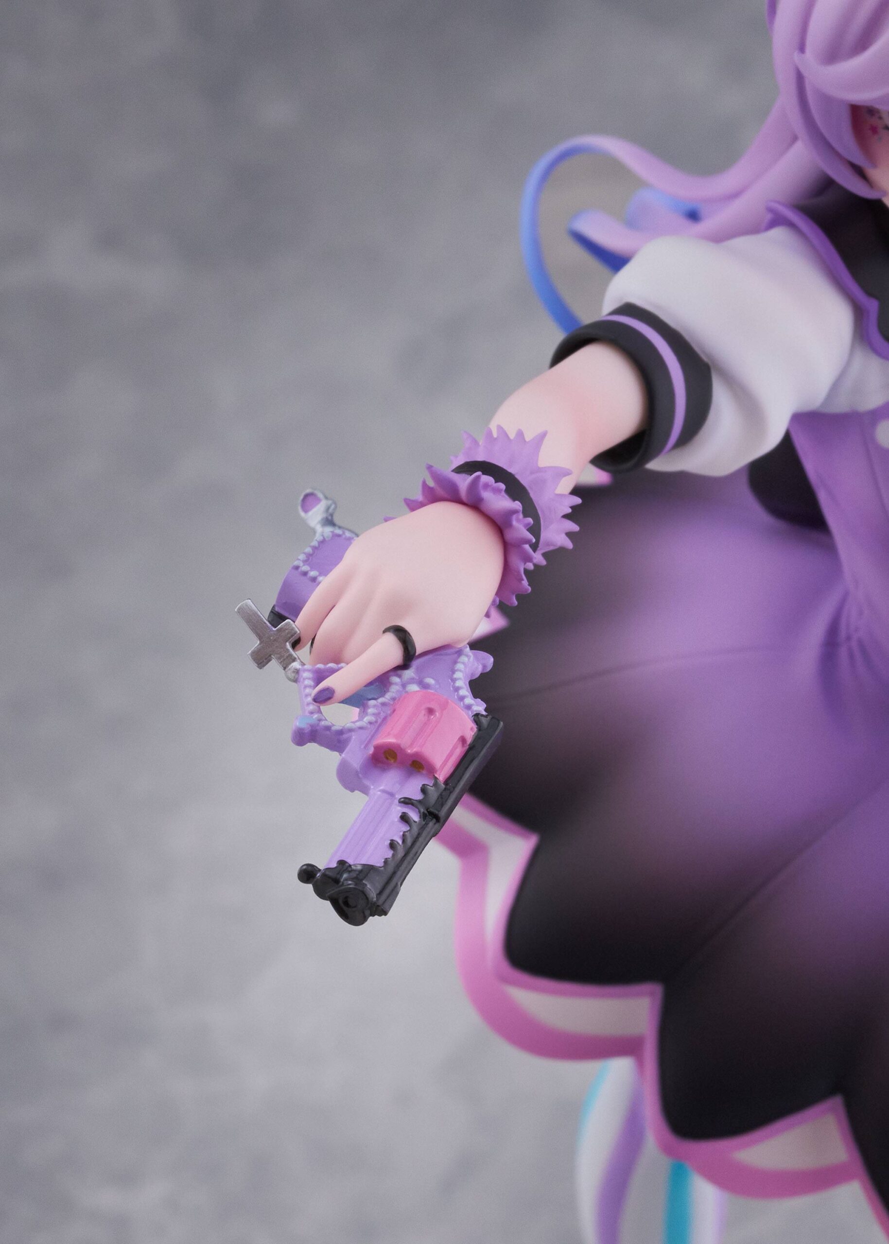 Claynel Needy Streamer Overload Purple Lollipop Figure