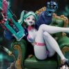 Cyberpunk Edgerunners Rebecca 14 Scale Statue – daoying Studio